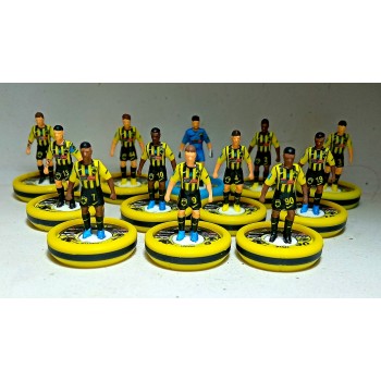 Subbuteo Andrew Table Soccer AEK Athens 2025-26 on WSB Professional bases